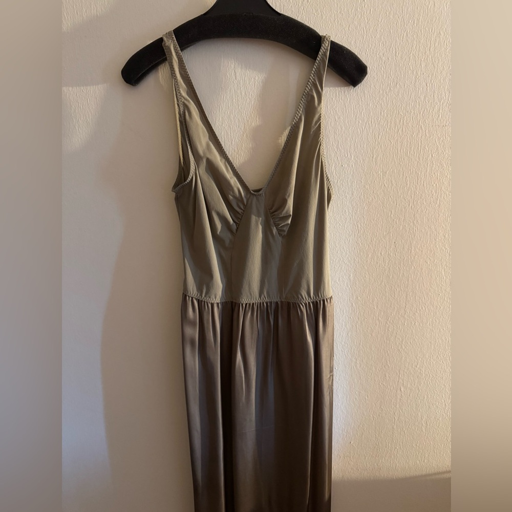 &Other Stories MIDI Dress with satin skirt🍸